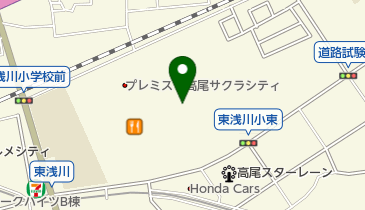 宮地楽器/ヤマハ音楽教室 イーアス高尾の地図画像