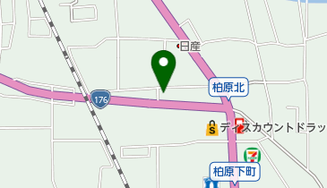 焼肉かわむら 柏原店の地図画像