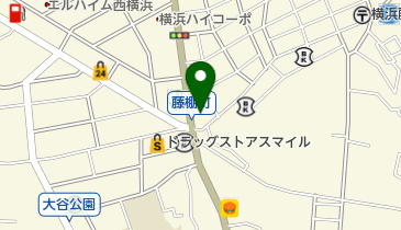 横浜生餃子天晴 藤棚本店の地図画像