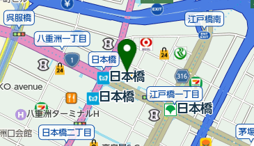 シュールシル 日本橋店の地図画像