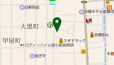 京のふるさとの地図画像