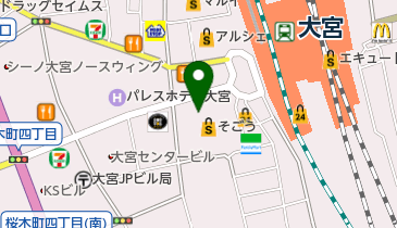 KA・RA・DA factory(カラダ ファクトリー) そごう大宮店の地図画像