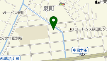 大分市教育センターの地図画像