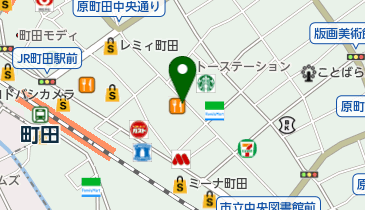 町田ガールズバー MUSES(ミューゼス)の地図画像