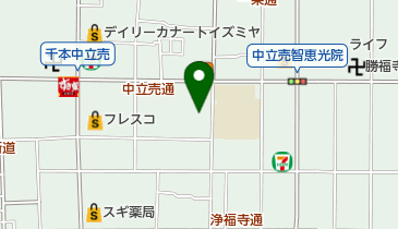 平安油脂化学工業株式会社の地図画像