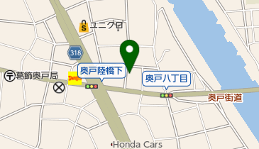 グローバルキッズ奥戸園の地図画像