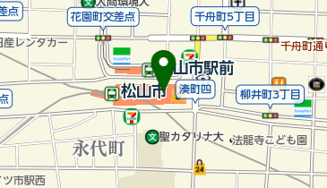 まつちかタウンの地図画像