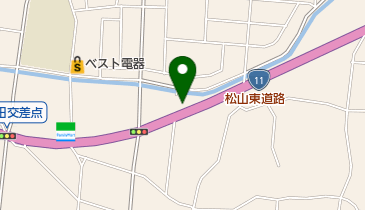 モイスティーヌ 東温サロンの地図画像