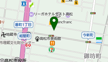 TOMORROWLAND(トゥモローランド) 高松店の地図画像