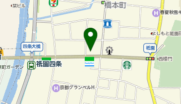 京に咲く梅おうすの里 祇園本店の地図画像