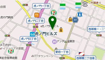 日本基督教団 芝教会の地図画像