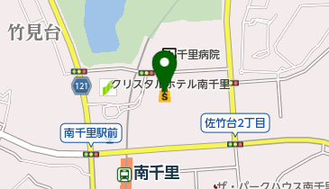 南千里鍼灸整骨院の地図画像