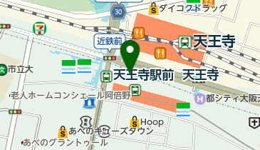 agete(アガット) あべのハルカス近鉄の地図画像