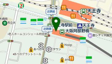 4°C (ヨンドシー)  あべのハルカス近鉄本店の地図画像