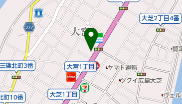 シーボーイ 広島大芝店の地図画像