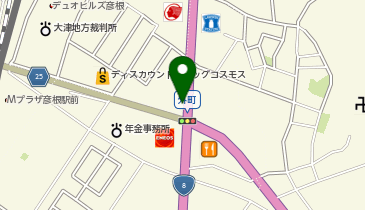 シーボーイ 彦根店の地図画像