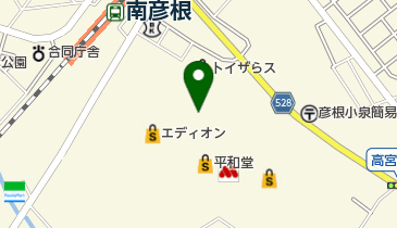 1000円ヘアカット専門店 カットコムズ 彦根店の地図画像