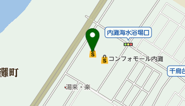 カットコムズ コンフォモール内灘店の地図画像