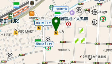 UNTITLED(アンタイトル) 大丸神戸店の地図画像