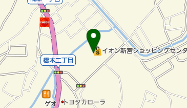 モーリーファンタジー イオン新宮店の地図画像