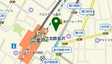 RNA MEDIA(アールエヌエー メディア) 金沢フォーラス店の地図画像