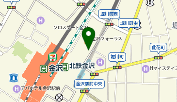 JACKROSE(ジャックローズ) 金沢フォーラス店の地図画像