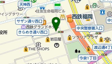 CELINE(セリーヌ) 岩田屋本店の地図画像