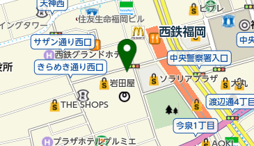 ズッカ 岩田屋本店の地図画像