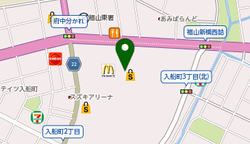 LUCA(ルカ) ポートプラザ天満屋店の地図画像