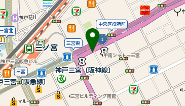 叶 匠壽庵 そごう神戸店の地図画像