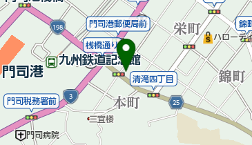 有限会社梅園 門司港店の地図画像