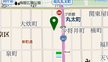 京都トコ会館の地図画像