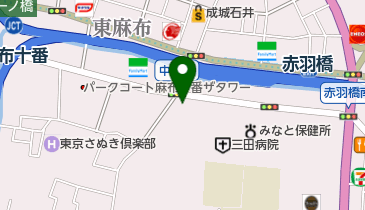 住友不動産麻布十番ビルの地図画像