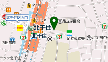 MEN'S TBC(メンズ ティービーシー) 北千住店の地図画像