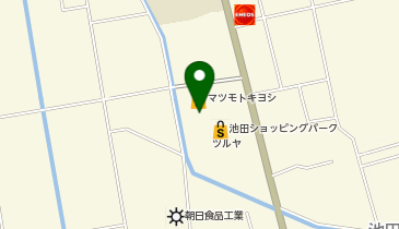 ツルヤ池田店の地図画像