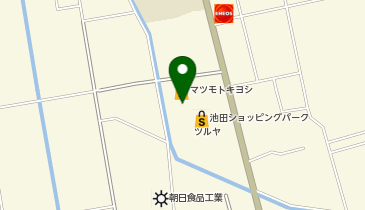 ドラッグストアマツモトキヨシ 池田町店の地図画像