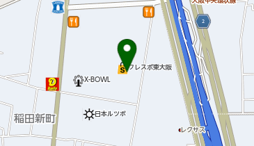 フレスポ東大阪 スター理容の地図画像