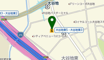 CAPO OYACHI(キャポ大谷地)の地図画像
