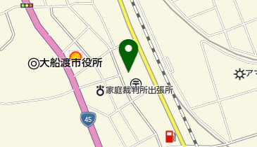 東北電力ネットワーク株式会社 大船渡電力センターの地図画像