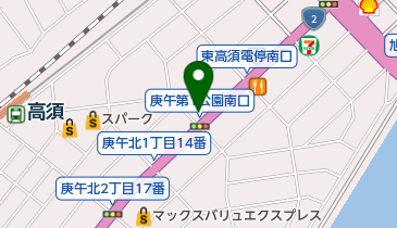 シカゴピザ 庚午店の地図画像