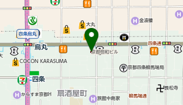 LOUIS VUITTON(ルイ ヴィトン) 大丸京都店の地図画像