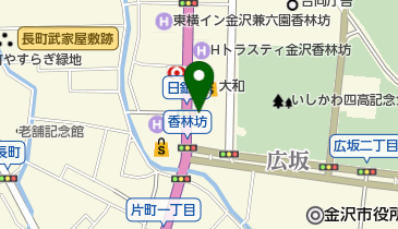 23区 香林坊大和店の地図画像