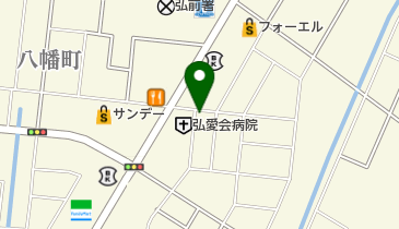 東洋医学研究学院 弘前校の地図画像