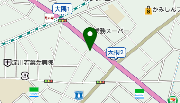 焼鶏 喜多の地図画像