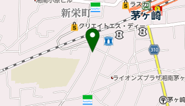 サレーヌ フェイシャルサロン湘南の地図画像