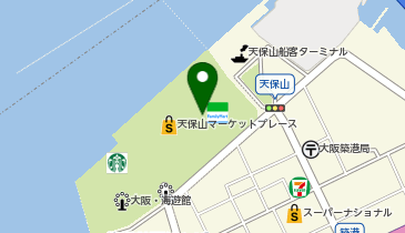 FLAVA PREMIUM by 帽子屋Flava天保山海遊館店の地図画像