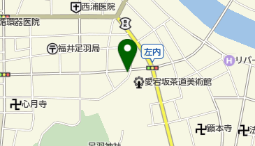 蕎楽愛宕庵の地図画像