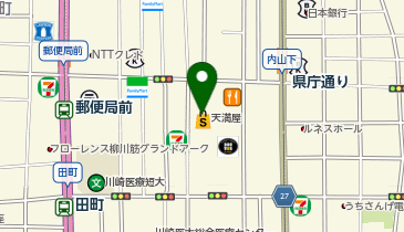 京樽 岡山天満屋店の地図画像