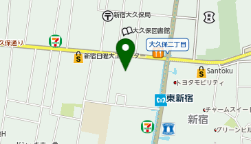 薬マツモトキヨシ 大久保一丁目店の地図画像