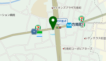 薬マツモトキヨシ 方南町店の地図画像